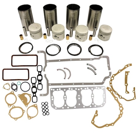 Aftermarket Engine Overhaul Kit With Pistons Sleeves Rings Gaskets Fits Ford 2N 8N 9N ENP30-0100
